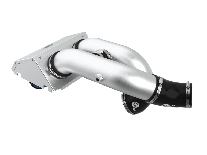 aFe Rapid Induction Pro 5R Cold Air Intake System Brushed 21-22 Ford F-150 Raptor V6-3.5L (tt) - Image 3