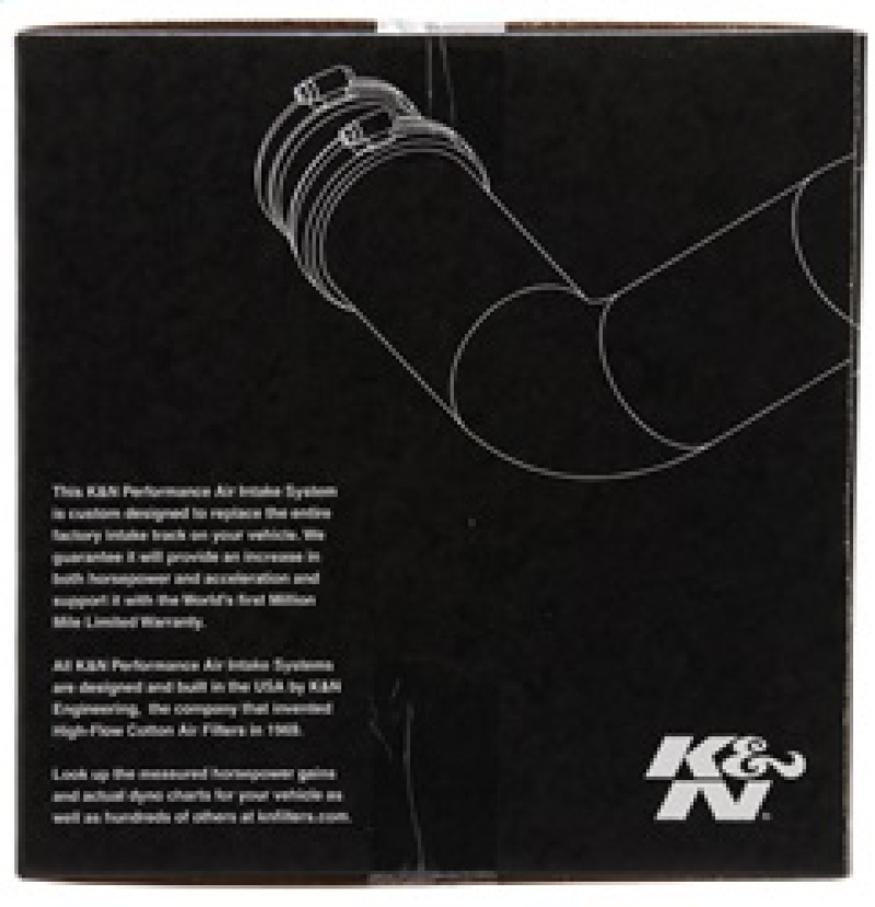 K&N 04 Cadillac CTS V6-3.6L DOHC Performance Intake Kit - Image 9