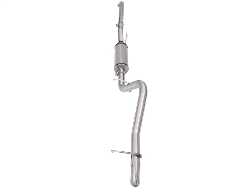 aFe MACHForce XP 2-1/2in SS-409 Cat-Back Exhausts w/ 18in Muffler 07-17 Jeep Wrangler V6-3.6L - Image 4