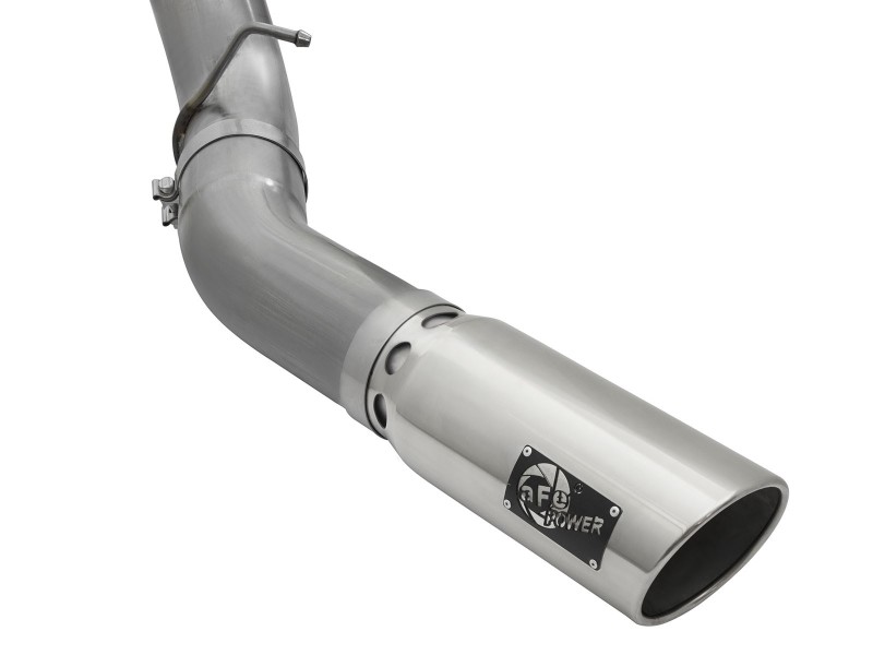 aFe LARGE Bore HD 5in Exhausts DPF-Back SS w/ Pol Tips 16-17 GM Diesel Truck V8-6.6L (td) LML/L5P - Image 3