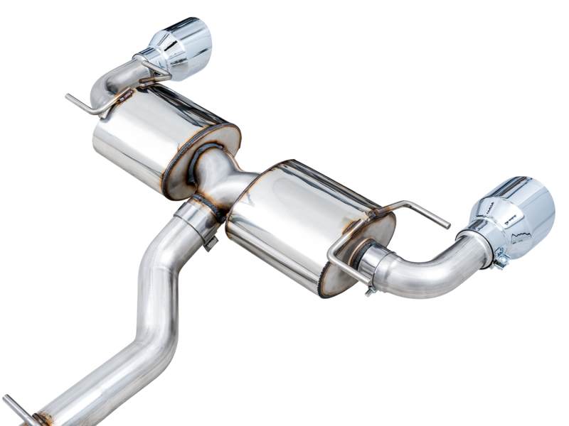 AWE Subaru BRZ/ Toyota GR86/ Toyota 86 Touring Edition Cat-Back Exhaust- Chrome Silver Tips - Image 5