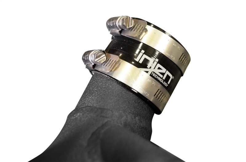 Injen 18-20 Kia Stinger 3.3L Twin Turbo Wrinkle Black Short Ram Air Intake - Image 5