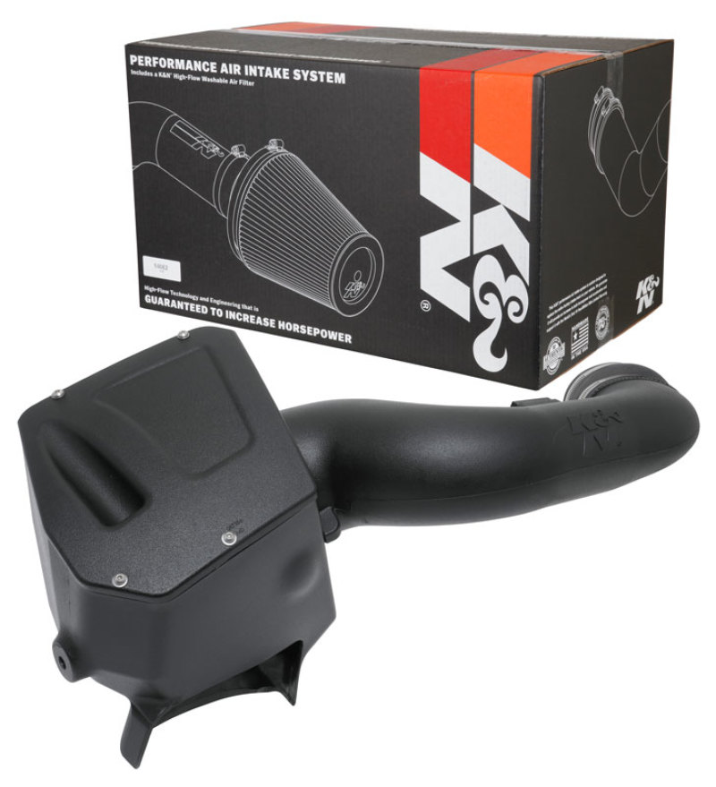 K&N 17-18 Ford F-250/F-350 Super Duty 6.7L AirCharger Performance Intake - Image 6