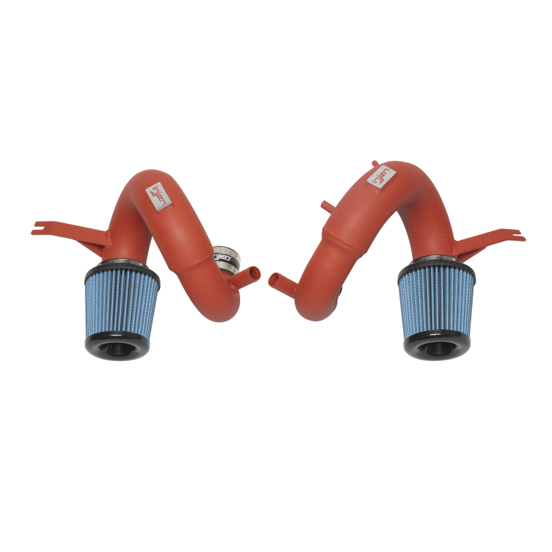 Injen 19-21 Genesis G70 V6-3.3L Twin Turbo SP Short Ram Air Intake System - Wrinkle Red - Image 6