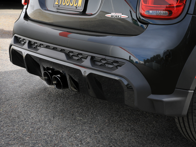 aFe 14-24 Mini Cooper S MACH Force-Xp 3in to 2-1/2in 304SS Cat-Back Exhaust w/ Black Tip - Image 6