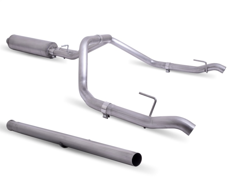 Gibson 19-23 Silverado/GMC Sierra 1500 5.3L Crew Cab Cat-Back Dual Split Exhaust - Image 2