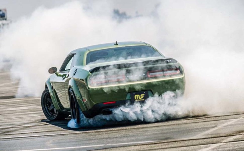 MagnaFlow Muff GP 3.5in Dia 16in Overall Length 2.25in Inlet / 2.25in Outlet - Image 7