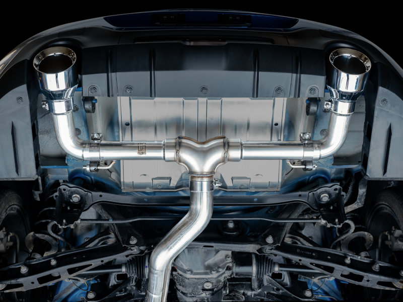 AWE Subaru BRZ/ Toyota GR86/ Toyota 86 Track Edition Cat-Back Exhaust- Chrome Silver Tips - Image 10