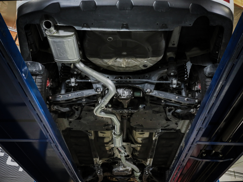aFe POWER Takeda 2.25 to 2.5in 304SS Cat-Back Exhaust 10-14 Subaru Outback H4-2.5L - Image 7