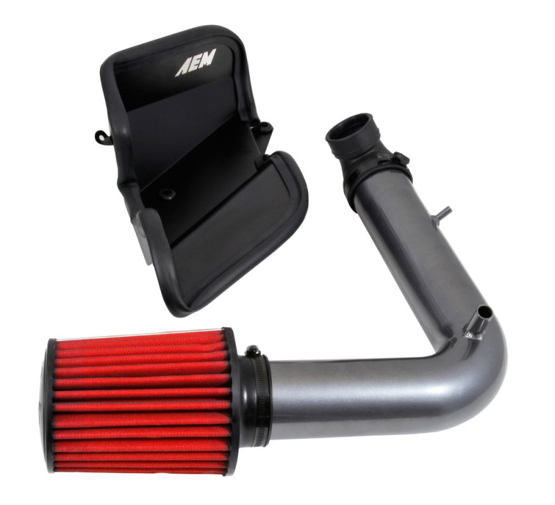 AEM 2016 Volkswagen Jetta L4-1.4 Metal Gunmetal Gray Cold Air Intake - Image 8