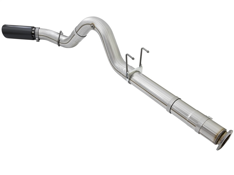 aFe ATLAS 5in DPF-Back Alum Steel Exhaust System w/Black Tip 2017 Ford Diesel Trucks V8-6.7L (td) - Image 4