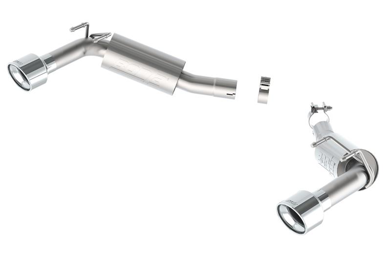 Borla 14-15 Camaro SS 6.2L V8 RWD Single Split Rr Exit S-Type Exhaust (rear section only) - Image 9