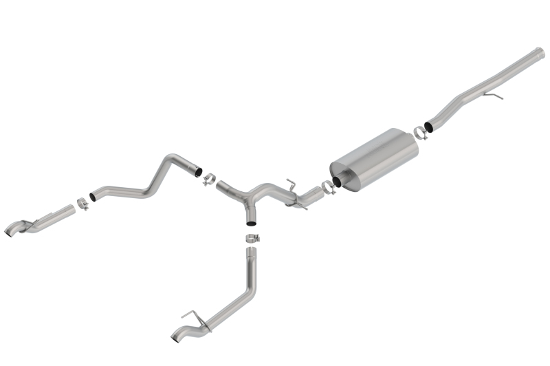 Borla 19 Chevrolet Silverado/GMC Sierra 1500 6.2L SS Touring Catback Exhaust - Image 2