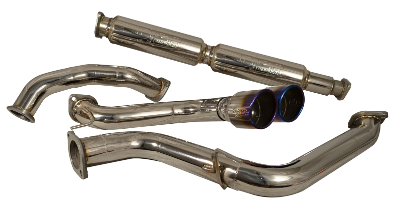 Injen 13--19 Ford Focus ST 2.0L (t) 3.00in Cat-Back Stainless Steel Exhaust System w/Titanium Tip - Image 2