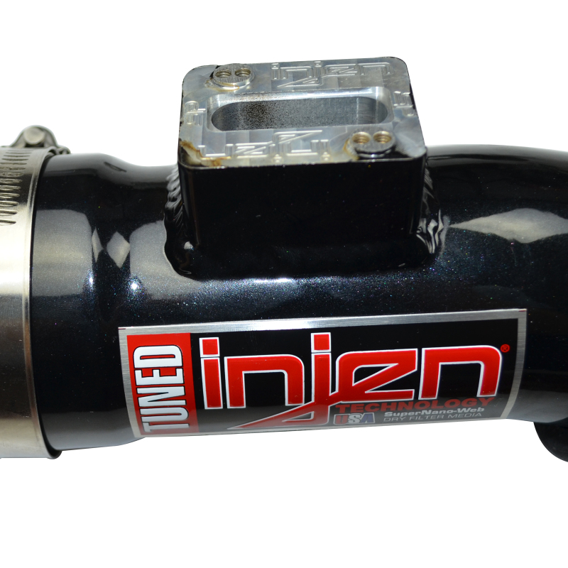 Injen 10-12 Nissan R35 GTR V6 3.8L Twin Turbo Black Short Ram Intake - Image 6