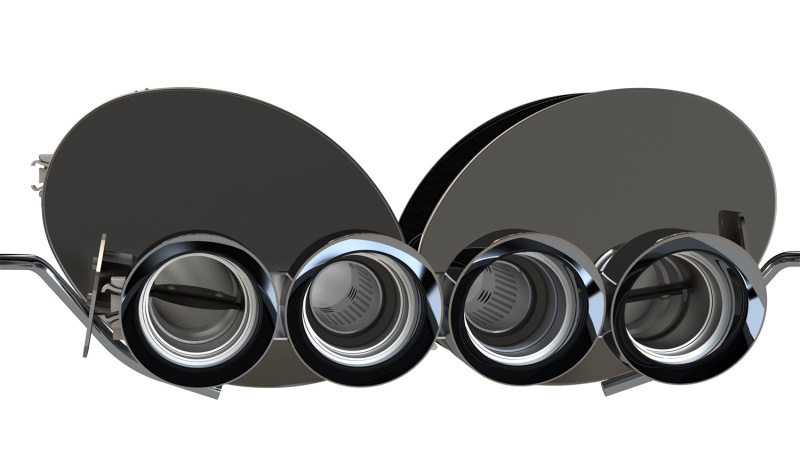 Corsa 2015-2019 Chevrolet Corvette C7 Z06 6.2L 2.75in Xtreme Axle-Back w/ Dual NPP & Quad Black Tips - Image 5