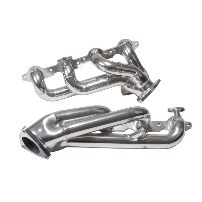 BBK 99-04 GM Truck SUV 4.8 5.3 Shorty Tuned Length Exhaust Headers - 1-3/4 Silver Ceramic - Image 7