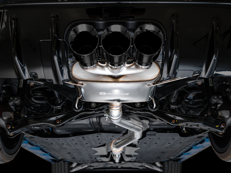 AWE Tuning 2023 Honda Civic Type R FL5 Touring Edition Exhaust w/ Triple Diamond Black Tips - Image 5