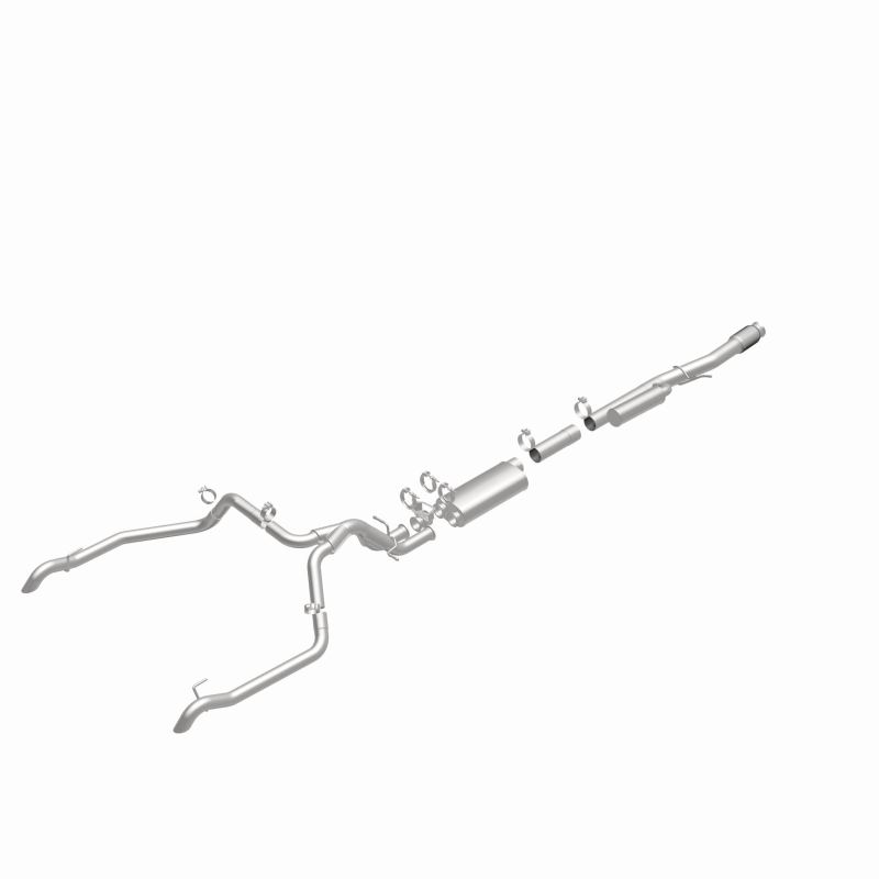 MagnaFlow 24-25 Chevrolet/GMC Silverado/Sierra 1500 ZR2/AT4X Overland Series Cat-Back Exhaust System - Image 3