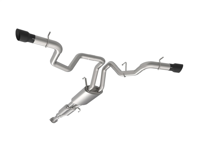 Kooks 2021+ Ford F150 2.7/3.5/5.0L 3in Dual Cat-Back Side Exit Exhaust w/Black Tips - Image 6
