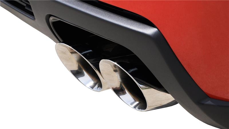 Corsa 2012-2015 Chevrolet Camaro Coupe ZL1 6.2L V8 Polished Sport Cat-Back + XO Exhaust - Image 9
