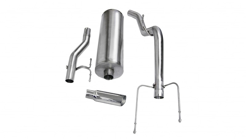 Corsa/dB 03 -03 Dodge Ram Reg. Cab/Short Bed 1500 5.7L V8 Polished Sport Cat-Back Exhaust - Image 2