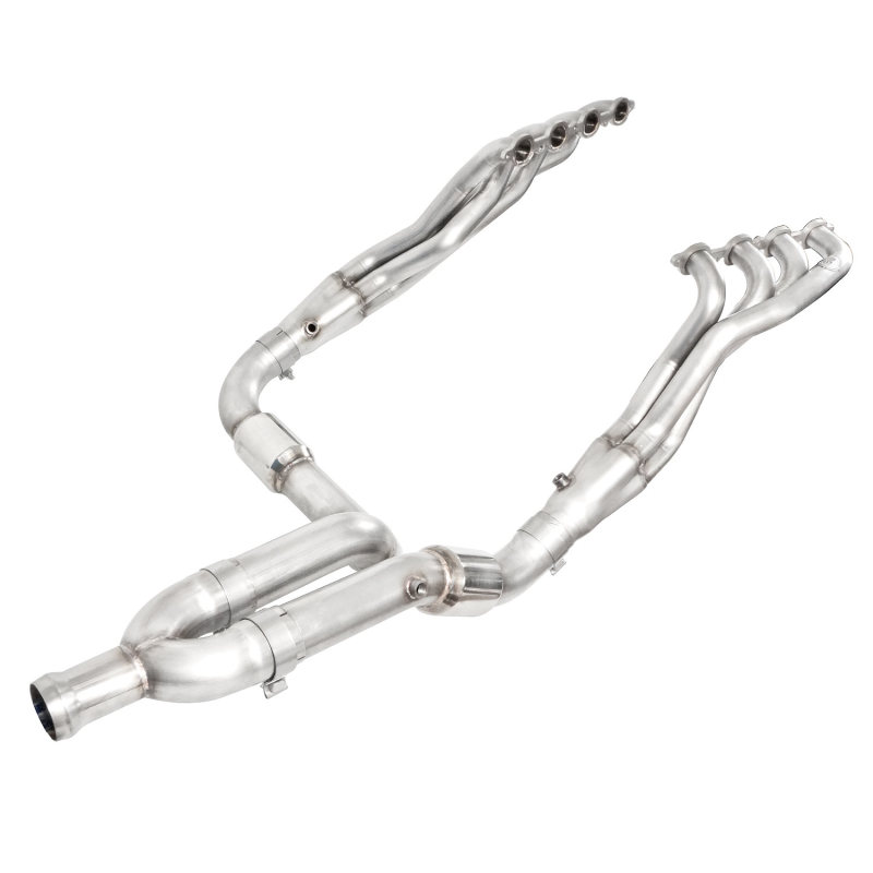 Stainless Works 14-16 Chevy Silverado/GMC Sierra Fit 5.3L Only Header High-Flow Cats Factory Conn