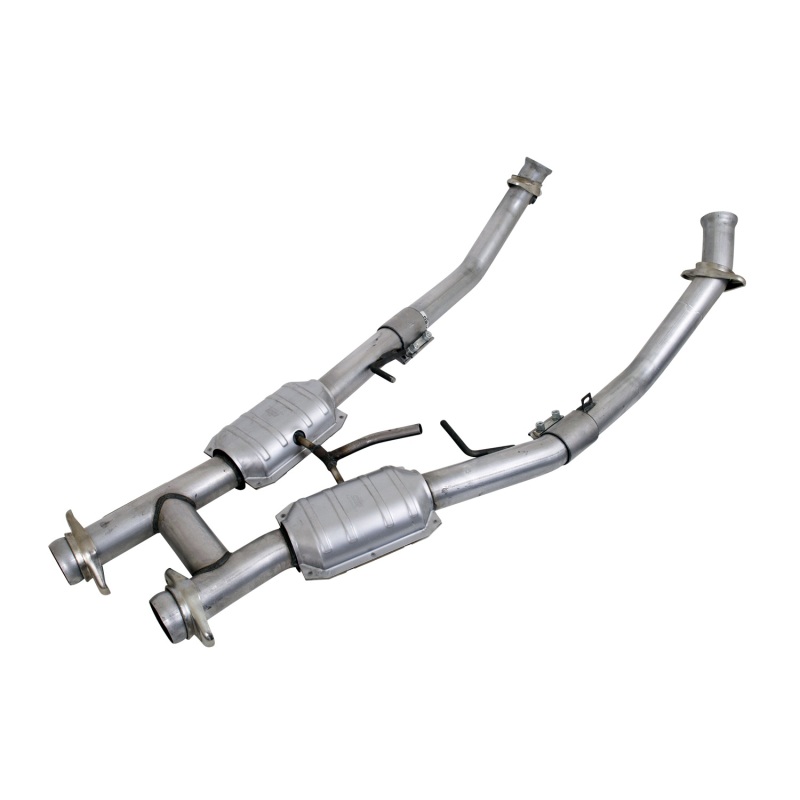 BBK 94-95 Mustang 5.0 High Flow H Pipe With Catalytic Converters - 2-1/2 - Image 2