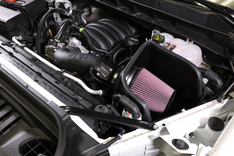 K&N 2019+ Chevrolet 1500 5.3L / 6.2L V8 F/I AirCharger Performance Intake System - Image 8