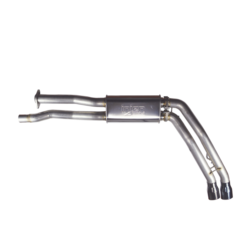 Injen 17-20 Ford F150 Raptor Super Crew V6 3.5L 3in Cat-Back SS Exhaust w/ Dual Black Chrome Tips - Image 9