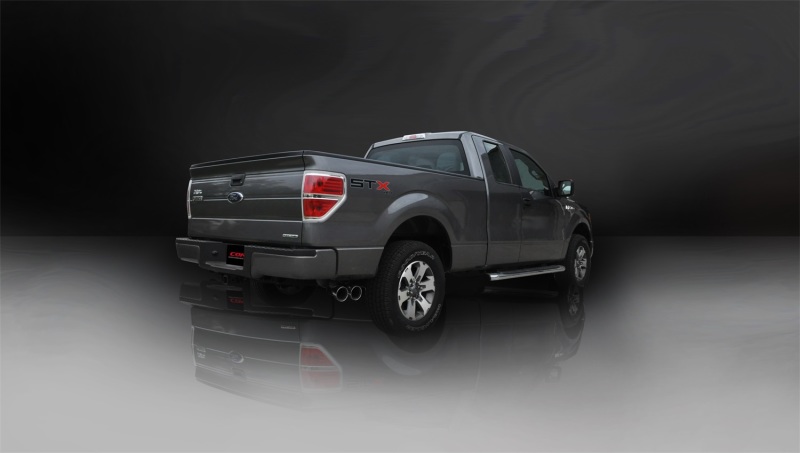 Corsa 2011-2014 Ford F-150 3.5L V6/5.0L V8 144.5in Wheelbase 3in Resonator Delete Kit - Image 4