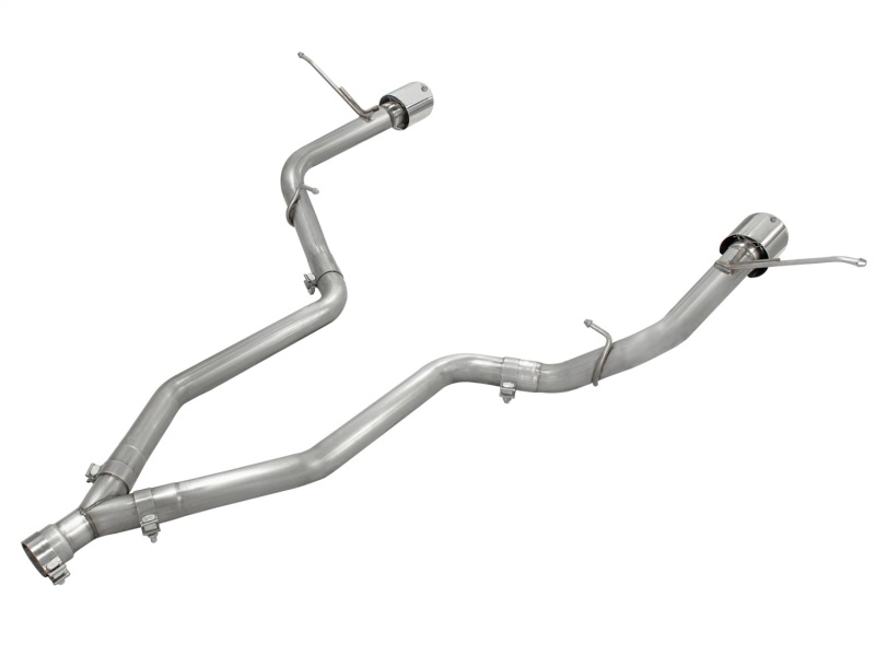 aFe MACHForce XP 14+ Jeep Grand Cherokee V6 3.0L (td) 2.5in DPF-Back 409SS Exhaust w/o Resonators - Image 4