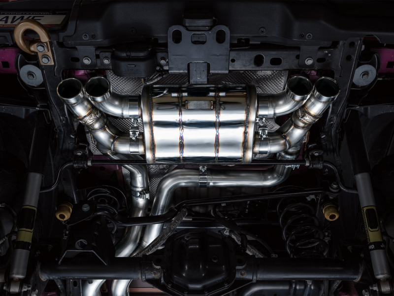 AWE 21+ Wrangler 392 Switchpath Cat-Back Exhaust- Quad BashGuards - Image 4