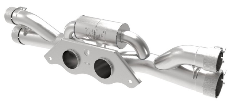 aFe Power MACHForce XP 304 Stainless Secondary Muffler Delete Pipe 14-19 Porsche 911 GT3 3.8L/4.0L - Image 4