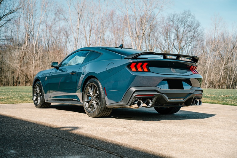 Corsa 24+ Ford Mustang Dark Horse 5.0L 3in Dual Rear Axle-Back w/Twin 4.5in Polish Straight Tips - Image 3