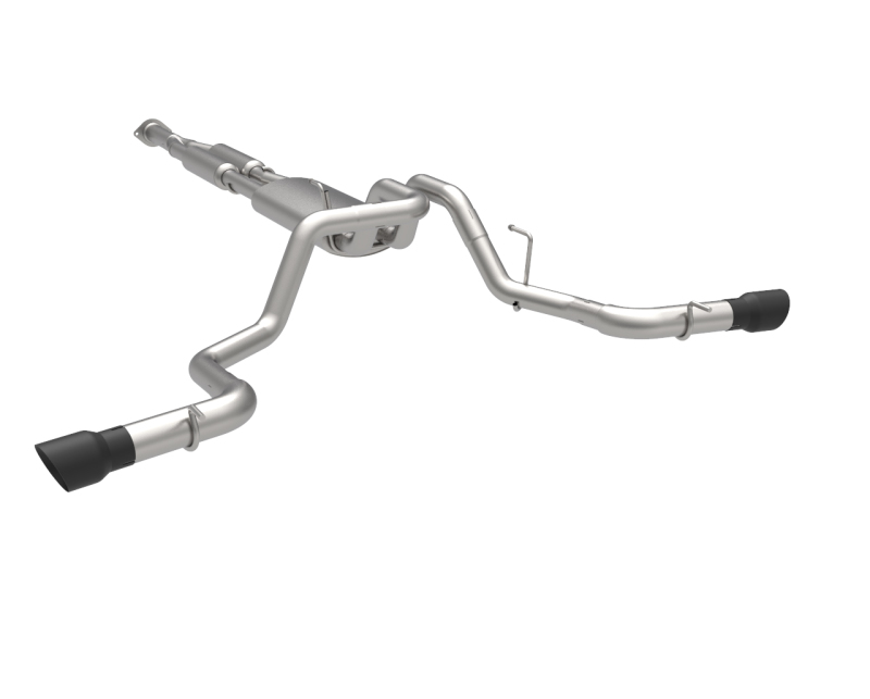 Kooks 2021+ Ford F150 2.7/3.5/5.0L 3in Dual Cat-Back Side Exit Exhaust w/Black Tips - Image 10