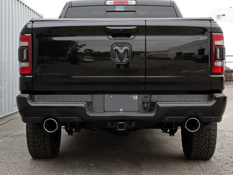 aFe Large Bore-HD 3in 409SS DPF-Back Exhaust System w/ Polished Tip RAM 1500 20-21 V6-3.0 - Image 6