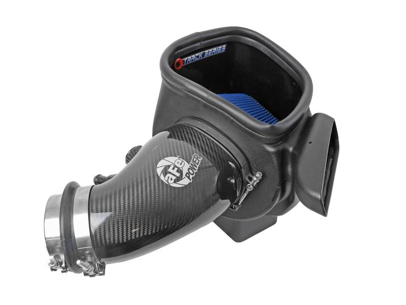 aFe 12-21 Jeep Grand Cherokee 6.4L Track Series Carbon Fiber Cold Air Intake System w/Pro 5R Filter - Image 4
