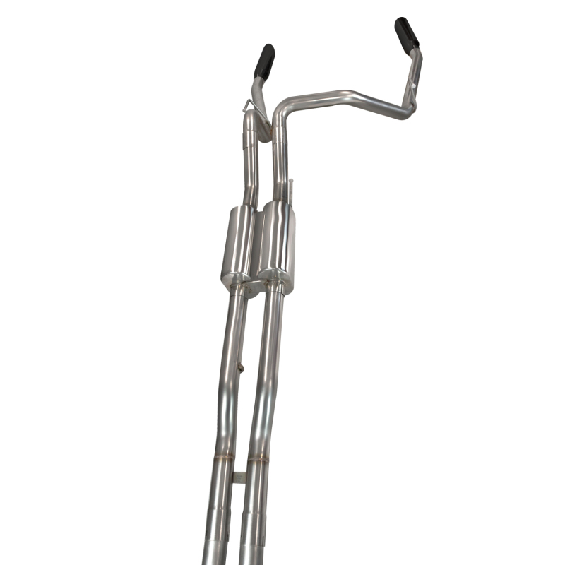 Kooks 11-14 Ford Raptor SVT 6.2L 4V Ext Cab 3in GREEN Cat X-Pipe Kooks HDR Req - Image 3