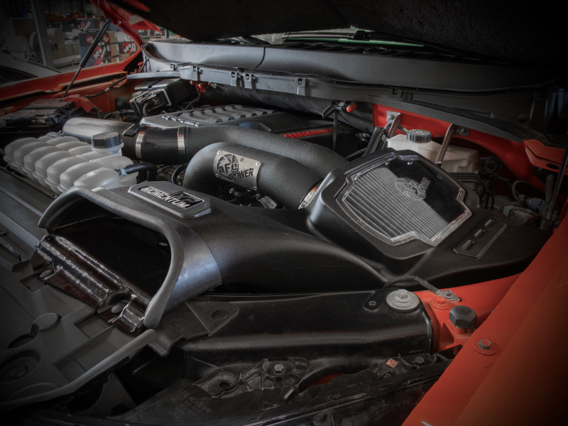 aFe 21-22 Ford F-150 Raptor V6-3.5L(tt) Momentum XP Cold Air Intake System Blk w/ Pro Dry S Filter - Image 9