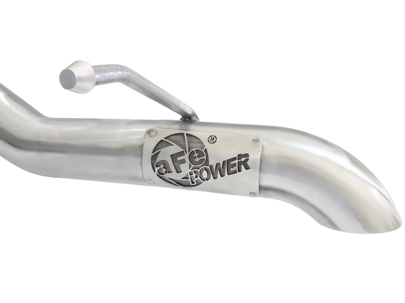 aFe MACHForce XP 2.5in SS-409 Cat-Back Exhaust 07-16 Jeep Wrangler (JK) V6-3.6L/3.8L (2-4 Door) - Image 4