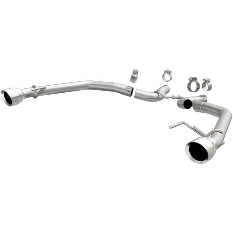 MagnaFlow 2015-2017 Ford Mustang V6 3.7L Race Series Axle Back w/ Dual Polished Tips - Image 2