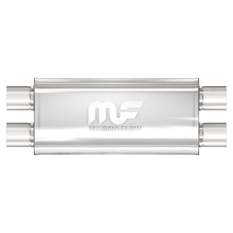 MagnaFlow Muffler Mag SS 5X8 18 2.5/2.5 - Image 2