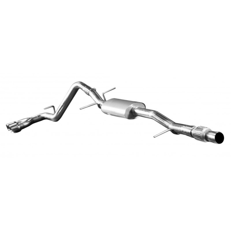 Kooks 14 + GM 1500 Series Truck 5.3L OEM x 3in SS Catback Exhaust. w/Pol Tips - Image 4
