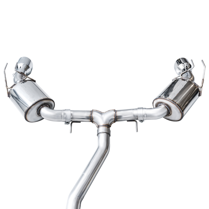 AWE Tuning 22+ Honda Civic Si/Acura Integra Touring Edition Catback Exhaust - Dual Chrome Silver Tip - Image 8