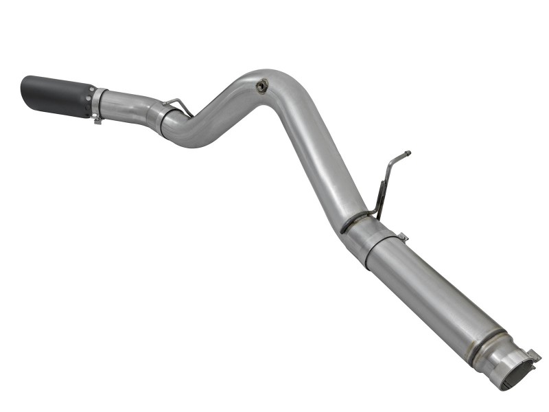 aFe LARGE Bore HD 5in Exhausts DPF-Back SS w/ Black Tips 16-17 GM Diesel Truck V8-6.6L (td) LML/L5P - Image 5