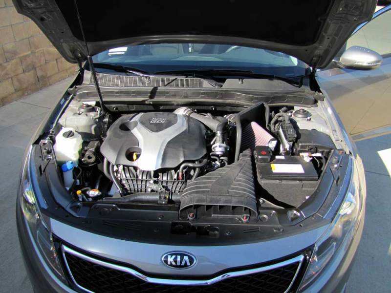 K&N 11-13 Hyundai Sonata 2.0L L4 Turbo / 11-13 Kia Optima 2.0L L4 Turbo Typhoon Intake - Image 3