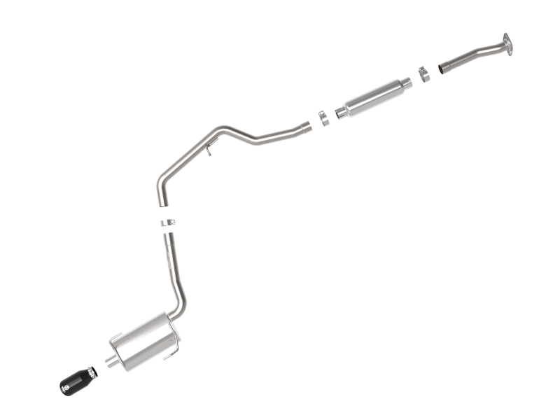 aFe POWER Takeda 12-16 Subaru Impreza 2.0L 2.5in 304SS CB Exhaust w/ Black Tips - Image 4