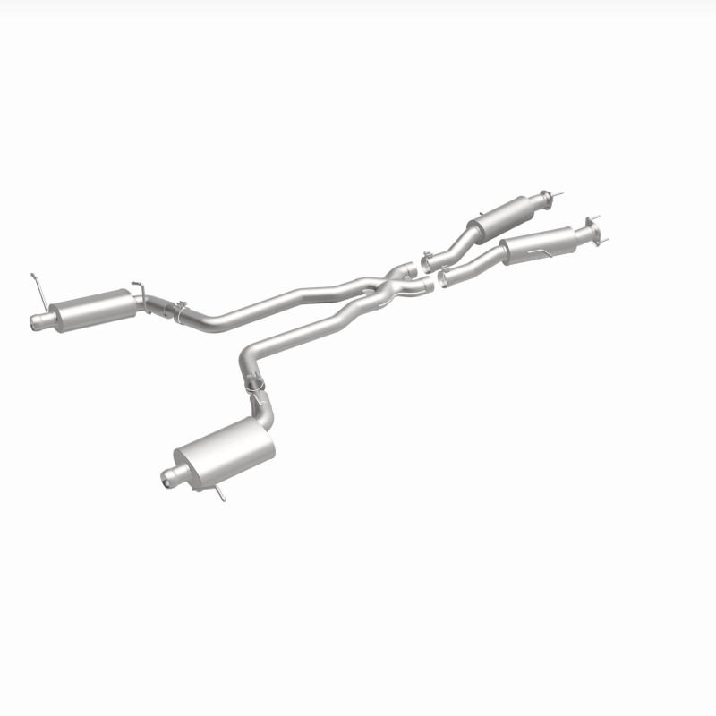 MagnaFlow 12 Jeep Grand Cherokee V8 6.4L Dual Split Rear Exit Stainless Cat Back Performance Exhaust - Image 8