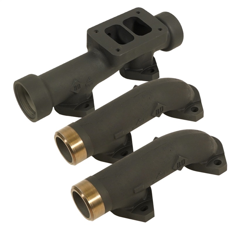 BD Diesel 93-98 Caterpillar 3406E / 99-03 C15 Non-Acert CAT T6 Ceramic Coated Exhaust Manifold - Image 4